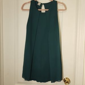 Emerald Shift Dress